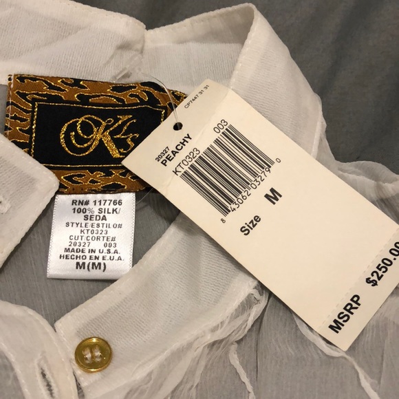 Silk KLS blouse - Picture 3 of 4